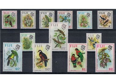 FIJI 1970 Serie ordinaria (filigrana coricata) 13v MH*