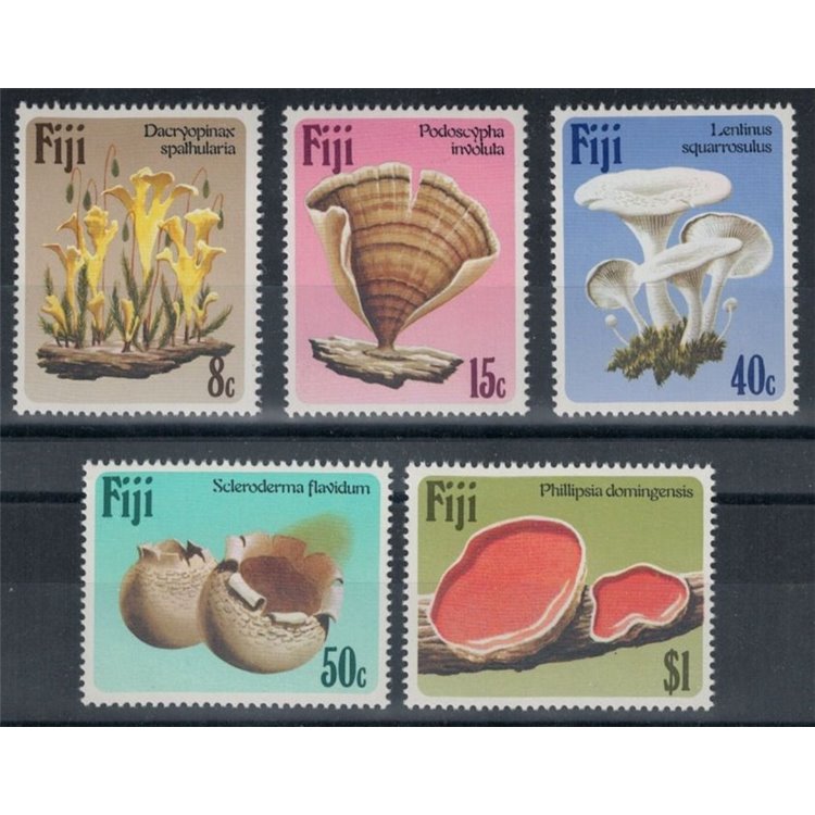 FIJI 1984 Flora, funghi 5v MNH**