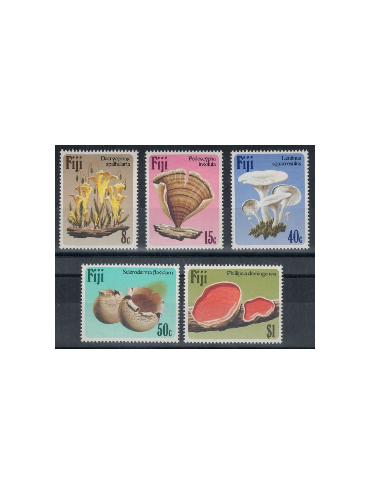 FIJI 1984 Flora, funghi 5v MNH**