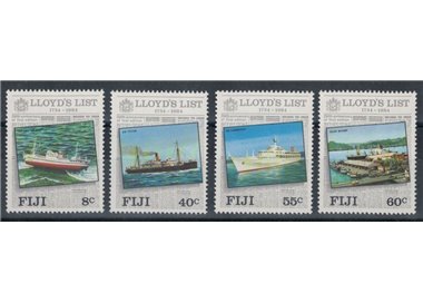 FIJI 1984 Lloyd's List 4v MNH**