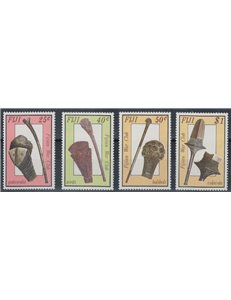 FIJI 1986 Fijian war club 4v MNH**