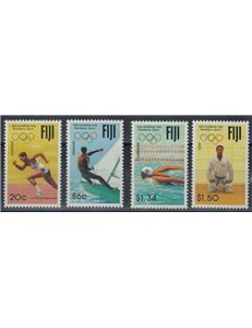 FIJI 1992 Summer Olympic Games 4v MNH**