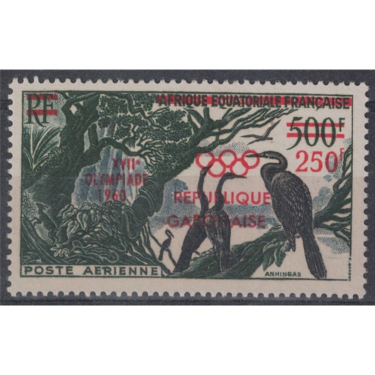 GABON 1960 Giochi olimpici di Roma MNH**
