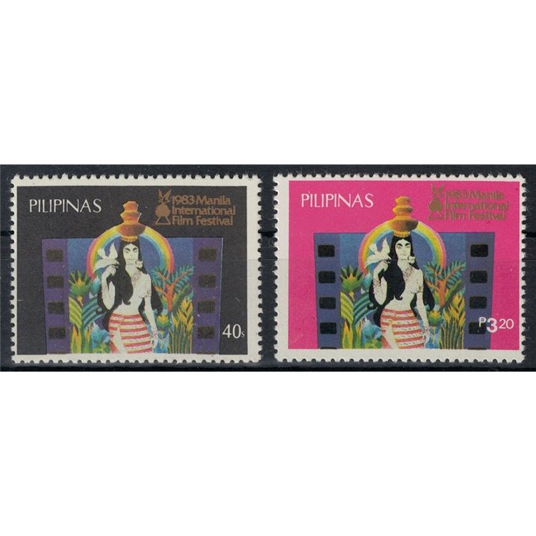 PHILIPPINES 1983 International Film Festival 2v MNH**