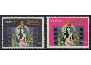 PHILIPPINES 1983 International Film Festival 2v MNH**