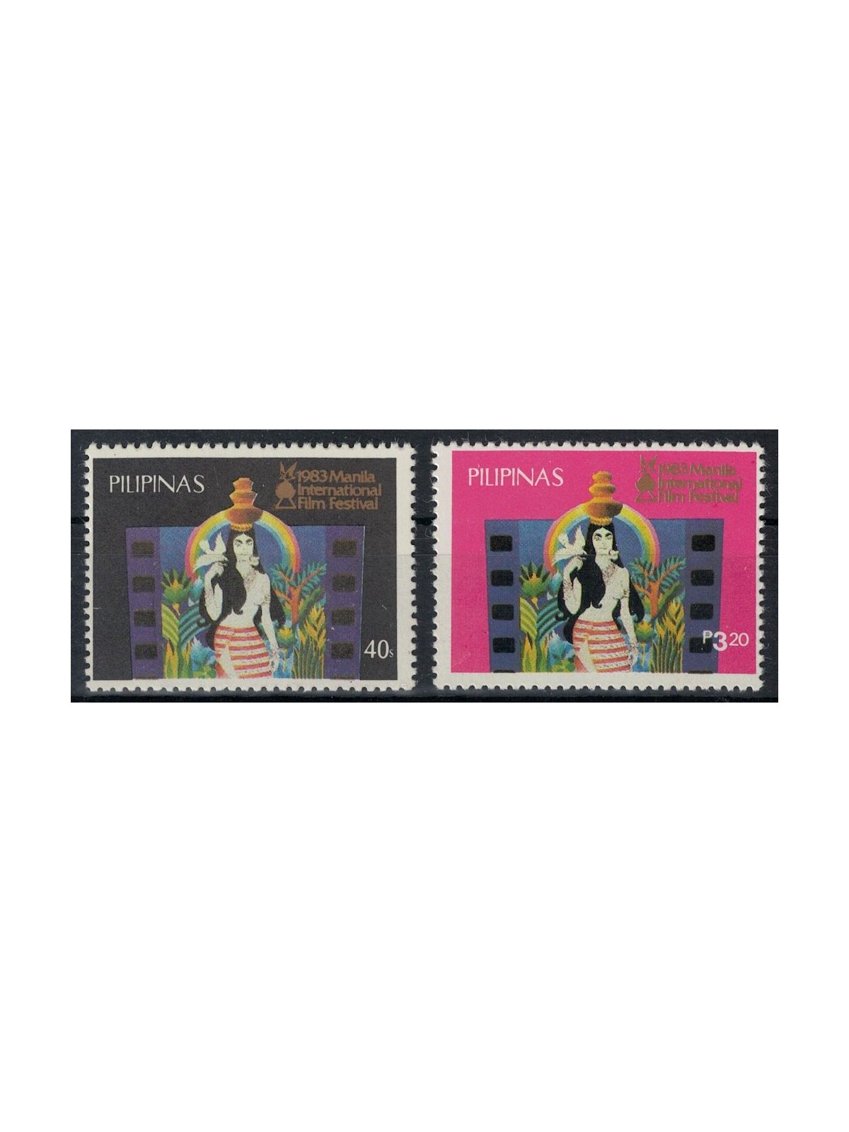PHILIPPINES 1983 International Film Festival 2v MNH**