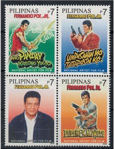 FILIPPINE 2010 Fernando Poe 4v MNH**