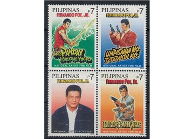 PHILIPPINES 2010 Fernando Poe 4v MNH**