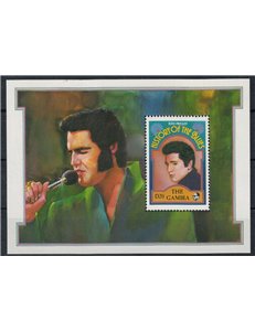 GAMBIA 1992 History of the Blues (II) Elvis Presley s/s MNH**