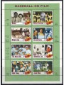 GAMBIA 1993 Baseball Movie (II) 8v MNH**
