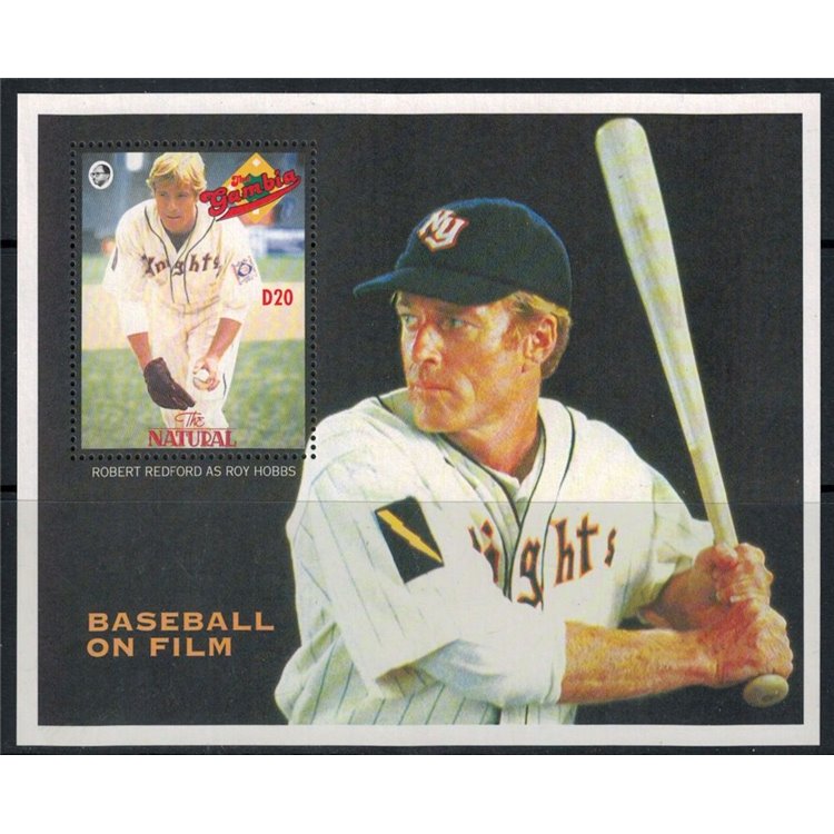 GAMBIA 1993 Baseball Movie (IV) s/s MNH**