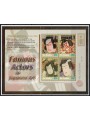 GAMBIA 2004 Japanese Art, Theatre Actors 4v MNH**