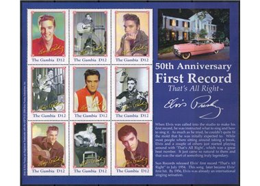 GAMBIA 2004 Elvis Presley (II) 9v MNH**