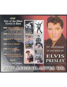 GAMBIA 2005 Elvis Presley (I) 6v MNH**