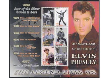 GAMBIA 2005 Elvis Presley (I) 6v MNH**