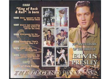 GAMBIA 2005 Elvis Presley (II) 6v MNH**