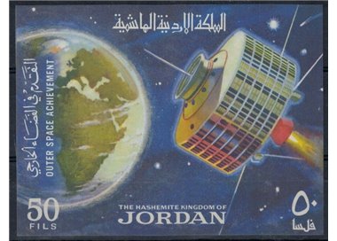 JORDAN 1965 Astronautics, space exploration s/s MNH**