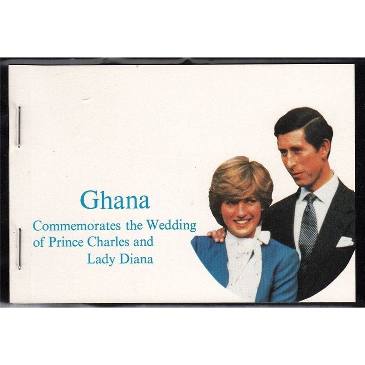GHANA 1981 Carlo e Diana Nozze Reali 1 LB MNH**