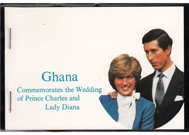 GHANA 1981 Carlo e Diana Nozze Reali 1 LB MNH**