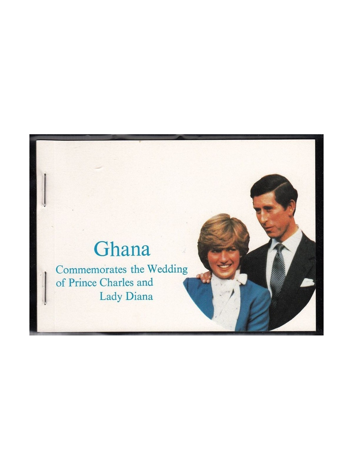 GHANA 1981 Carlo e Diana Nozze Reali 1 LB MNH**