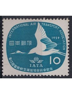 JAPAN 1959 International Air Transport Association 1v MNH**
