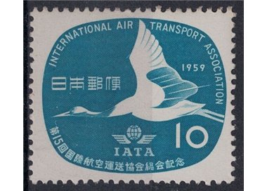 JAPAN 1959 International Air Transport Association 1v MNH**