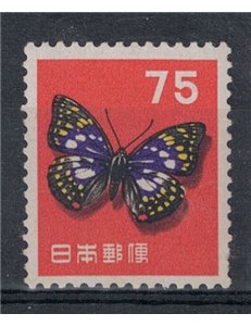 JAPAN 1956 Ordinary set, butterfly 1v MNH**