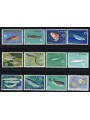 JAPAN 1966-67 Fish and shellfish 12v MNH**