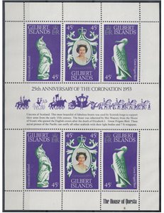 GILBERT ISLANDS 1978 Silver Jubilee MF MNH**