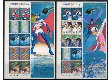 JAPAN 2004 Science and Technology, Animated Film (IV) 20v MNH**