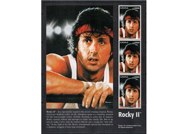 GHANA 1998 Sylvester Stallone (Rocky II) MF MNH**