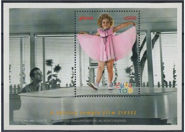 GHANA 1999 Shirley Temple (Curly Top) BF MNH**