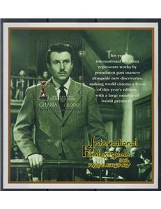 GHANA 2000 Festival Internazionale del Film BF MNH**