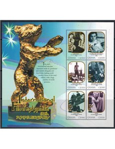 GHANA 2000 Festival Internazionale del Film 6v MNH**
