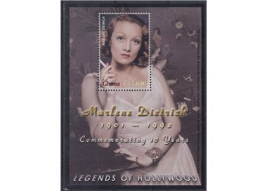 GHANA 2003 Marlene Dietrich BF MNH**
