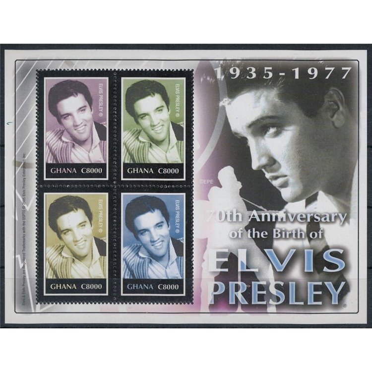 GHANA 2006 Elvis Presley 4v MNH**