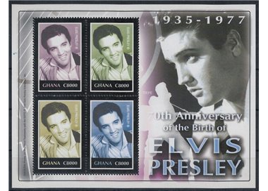 GHANA 2006 Elvis Presley 4v MNH**