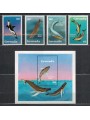 GRENADA 1982 Fauna marina, balene 4v + 1 BF MNH**