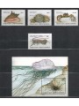 GRENADA GRENADINES 1985 Fauna marina 4v + 1 BF MNH**