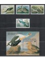 GRENADA GRENADINES 1985 John James Audubon, uccelli 4v + 1 BF MNH**