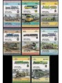 GRENADINES OF ST. VINCENT 1984 Trains, Locomotives 16v MNH**