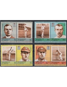 GRENADINES OF ST. VINCENT 1984 Cricket 4x2v MNH**