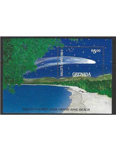 GRENADA 1986 Cometa di Halley BF MNH**