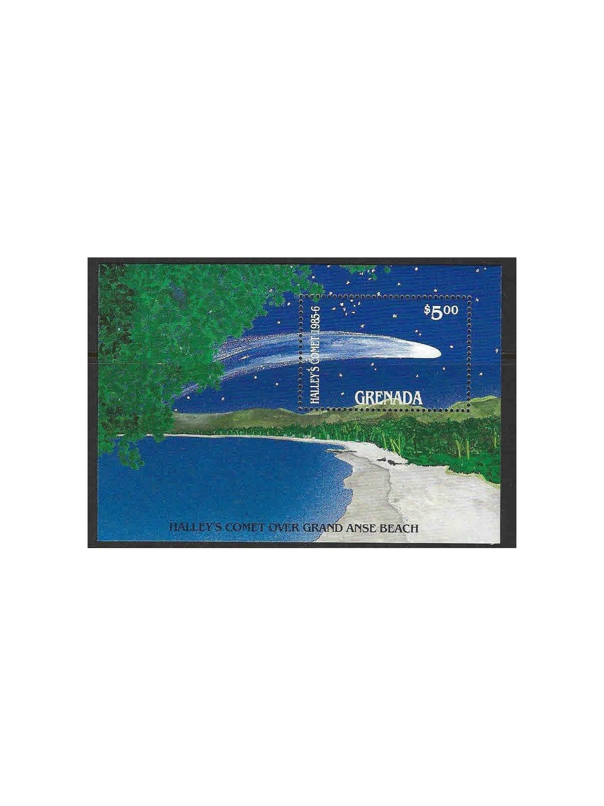 GRENADA 1986 Halley's Comet s/s MNH**