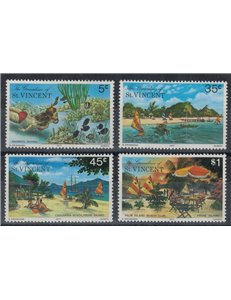 GRENADINES OF ST. VINCENT 1977 Turismo, vedute 4v MNH**
