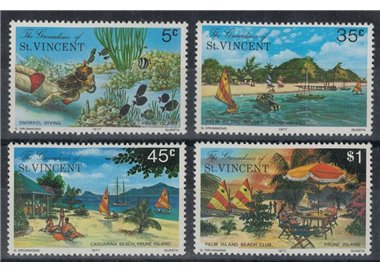 GRENADINES OF ST. VINCENT 1977 Tourism, views 4v MNH**
