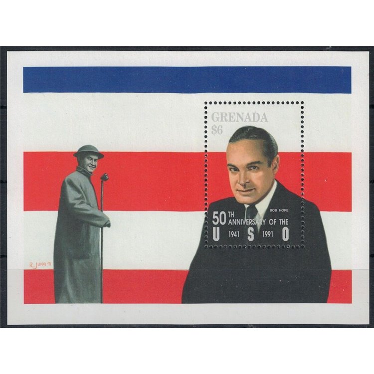 GRENADA 1992 Fiftieth Anniversary of USO (II) s/s MNH**