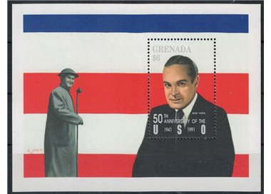 GRENADA 1992 Fiftieth Anniversary of USO (II) s/s MNH**