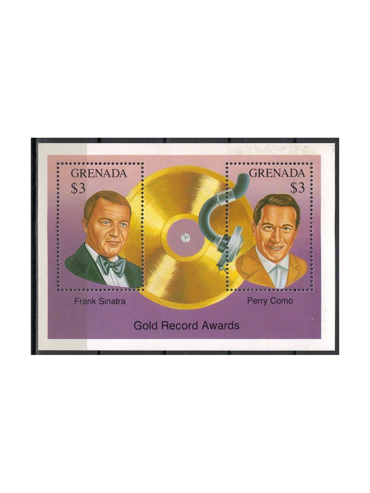 GRENADA 1992 Cantanti disco d'oro (I) BF MNH**