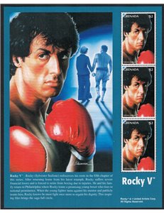 GRENADA 1996 Cinema, Rocky anniversary m/s MNH**